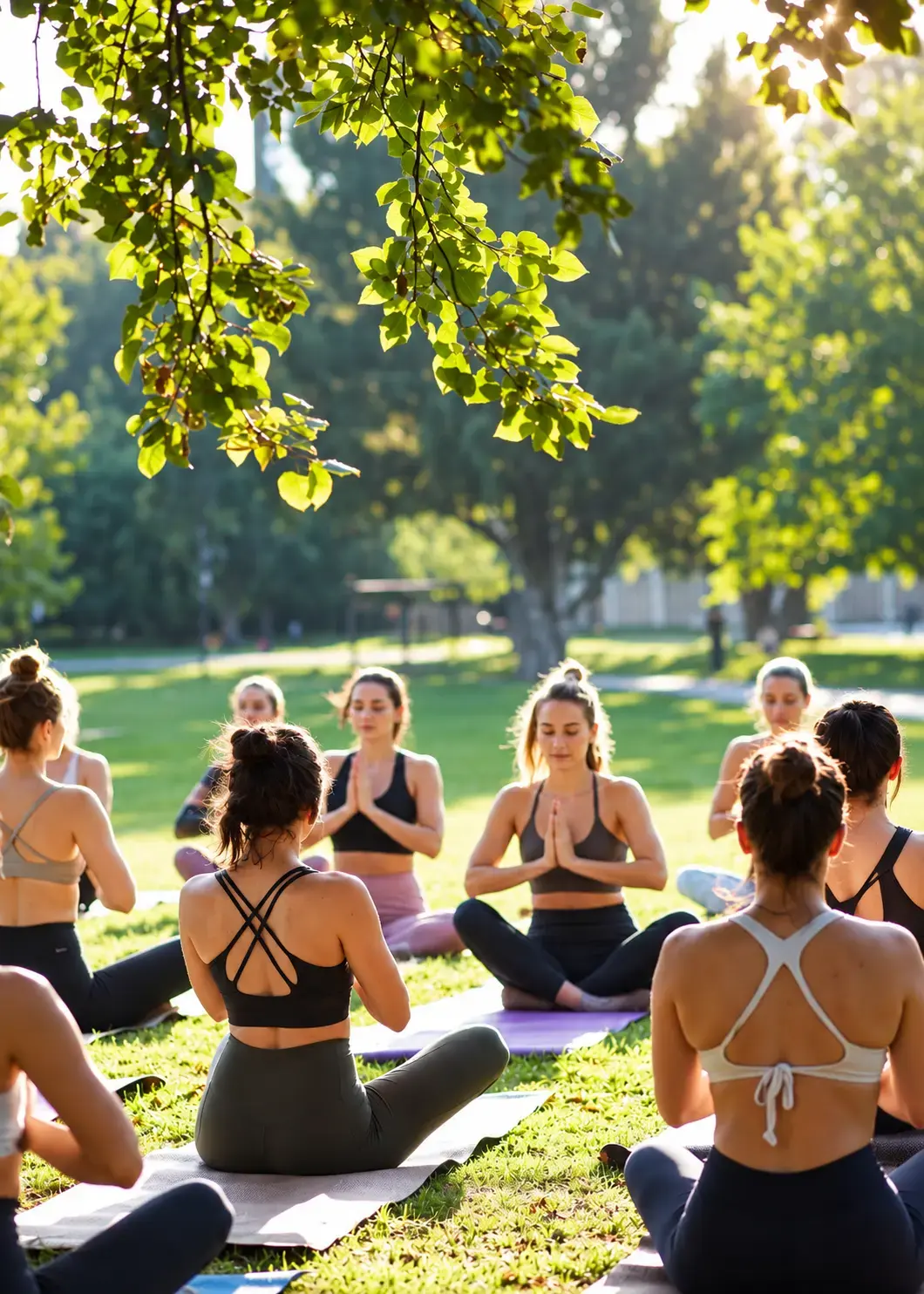 Yoga session at Arogyam Sutra